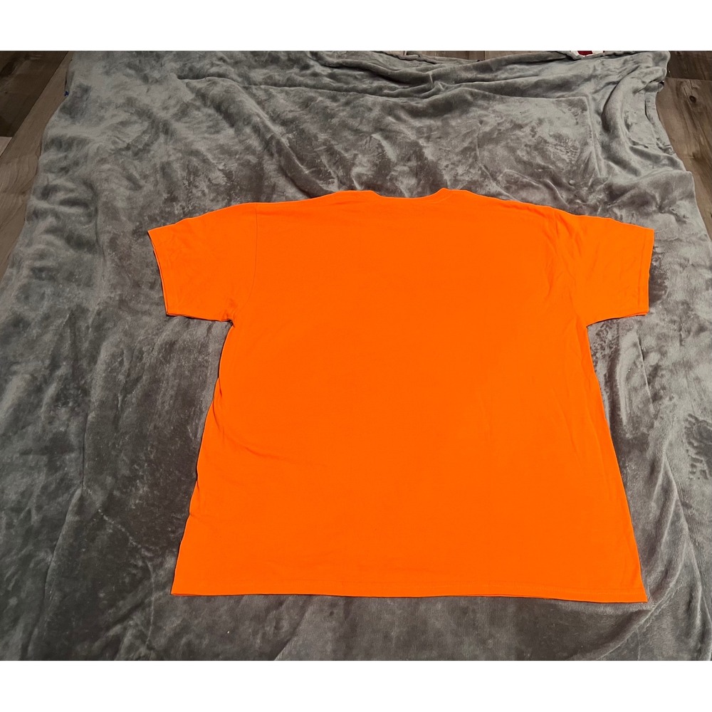 Gildan Sky Zone Trampoline Park Graphic T-Shirt Orange Mens XL Short Sleeve Tee - Picture 3 of 3